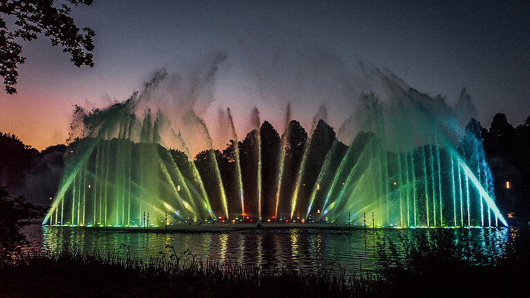 Water light shows