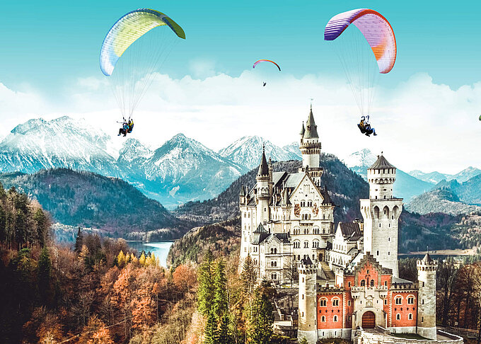 AMERON Neuschwanstein Alpsee Resort & Spa Gleitschirmfliegen Paragliding