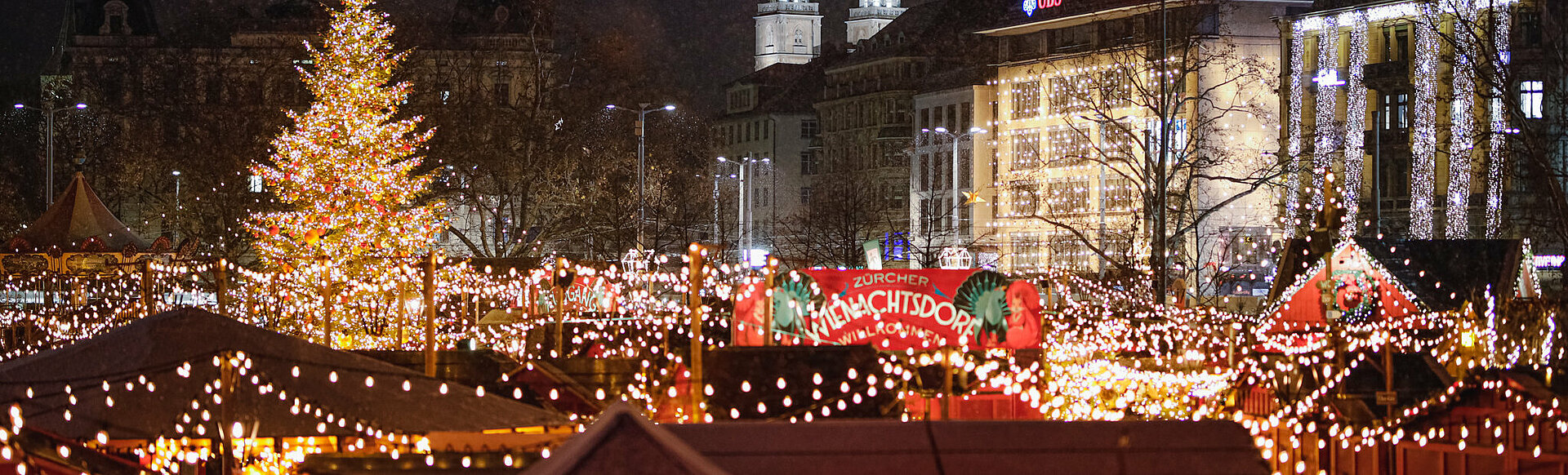Züricher Weihnachtsdorf